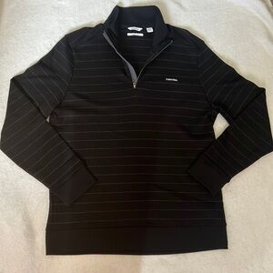 Calvin Klein Mens Liquid Touch Long Sleeve Quarter Zip